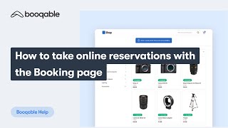 How To Take Online Reservations With The Booking Page