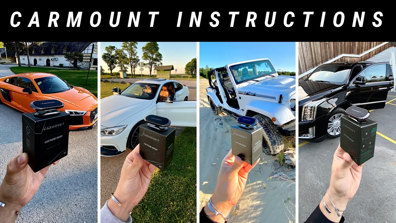 CARMOUNT™ Instructions Dash Mount Video 