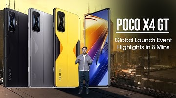 Xiaomi POCO F4 GT - Official Launch Event Highlights in 8 Mins