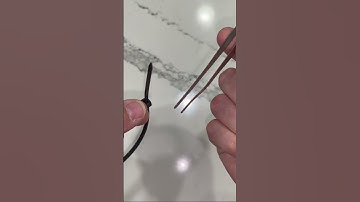 How to Unlock a Zip Tie
