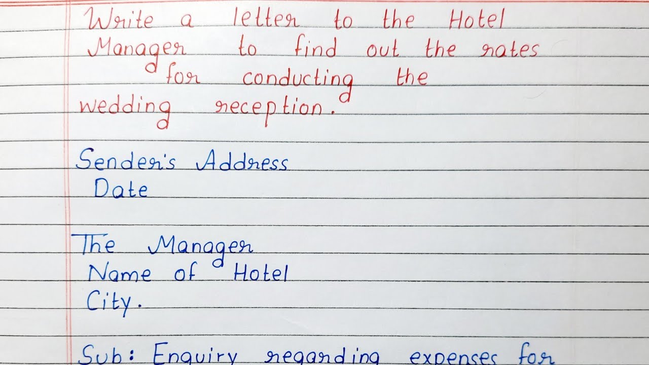Writing In Reception Examples Wedding reception letter | Honestweddingadvice.com