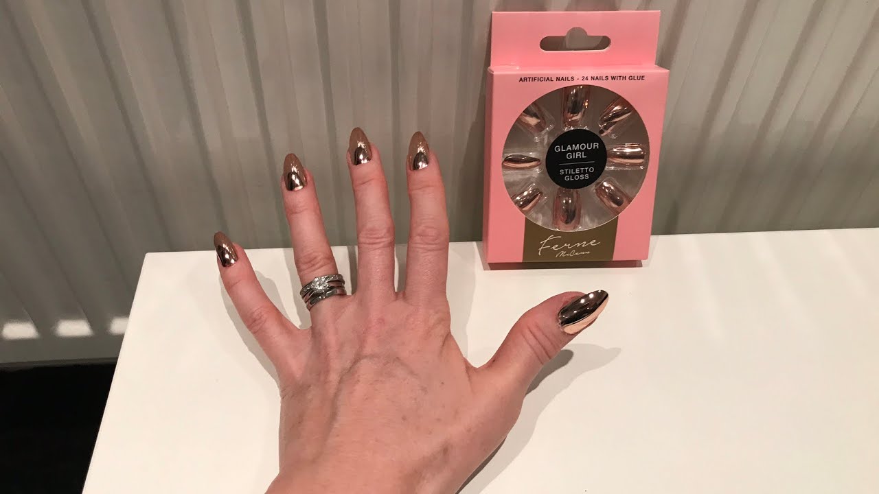 Poundland Nails’ Review Tutorial Fern McCann False Nails' Review