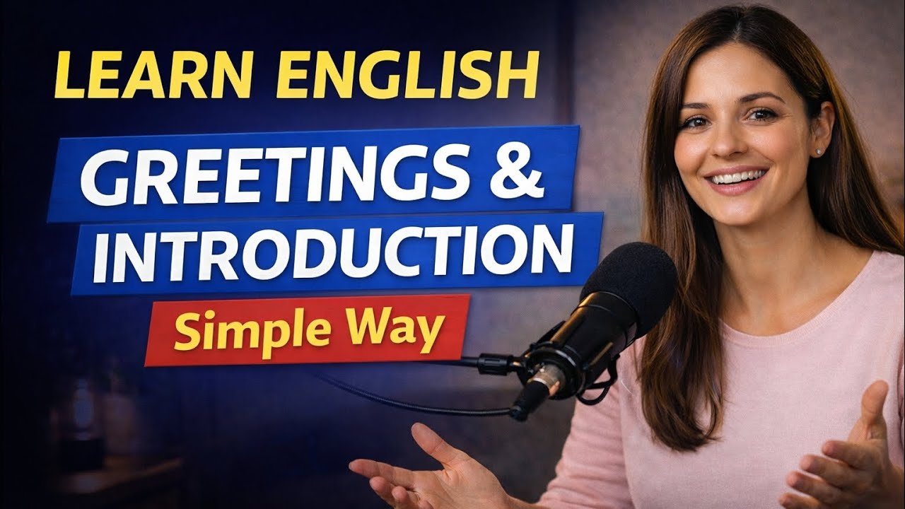 Learn English Conversation | Greetings and Introduction in English for ...