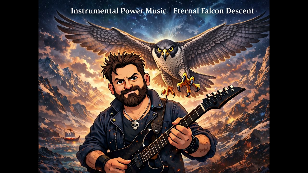 Instrumental Power Music | Eternal Falcon Descent