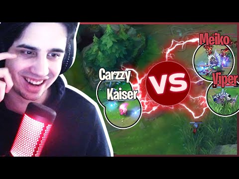 Carzzy & Kaiser VS Meiko & Viper | Cracking The Pros