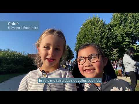 La rentrée scolaire