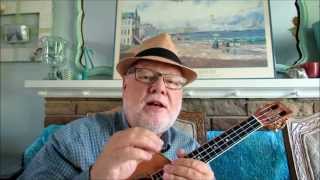 GREENSLEEVES - Chord/Melody arrangement by Ukulele Mike Lynch chords