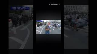 Who’s dumbass ￼activated friendly fire, the news reporter, or the swat?￼￼￼ #laprotest