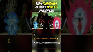 Top 4 Tournament Of Power Moments Dragon Ball