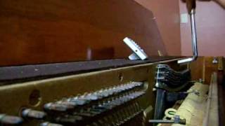 Tuning A Piano With Invention 8 Before And After