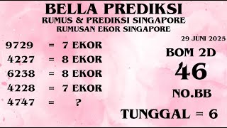 PREDIKSI SGP HARI INI 29 JUNI 2025 | BOCORAN SGP | RUMUS SGP | PREDIKSI SINGAPORE