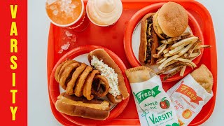 Exploring Atlanta's LEGENDARY Hot Dog Restaurant: THE VARSITY!