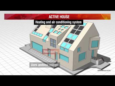 Video: Energy Efficient House With Heating Costs 35 KW * H / M2 / Year In The Moscow Region