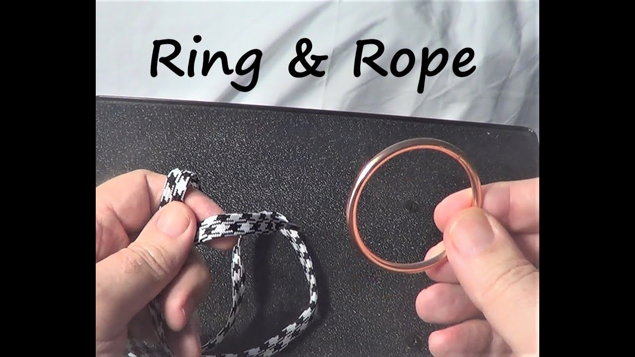 Ring & Rope Magic Trick YouTube