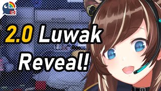 『 2.0 Model Reveal! 』a new and improved luwak!!!【NIJISANJI ID | Hana Macchia】