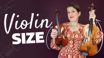 How to choose the right violin size (+chart)