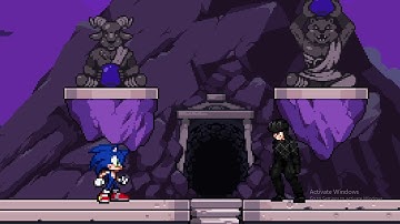 Sonic vs Diego | The Fastest Ninja vs Time-Bending Warrior | Academy MUGEN [IKEMEN]