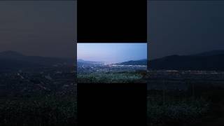 오바스테휴게소에서 보는 젠코지다이라 야경 #shorts