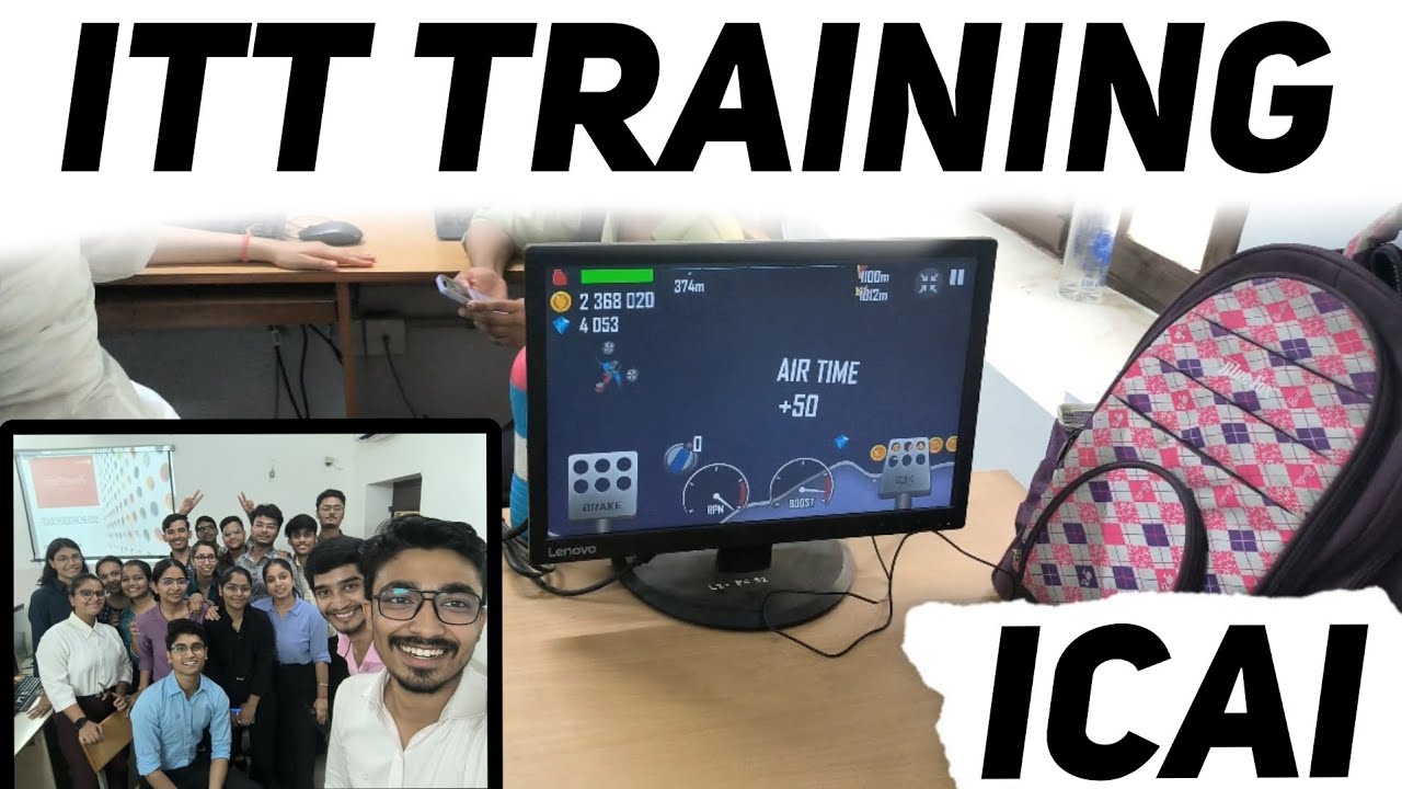 ITT TRAINING VLOG | GAMING | UNO | #cainter #itt - YouTube