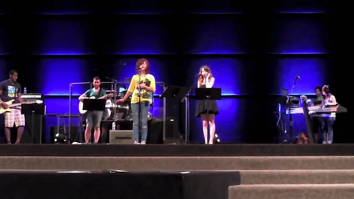 me singing back up at Band session