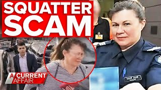 Expolice sergeant accused of snatching families' homes in squatter scam | A Current Affair