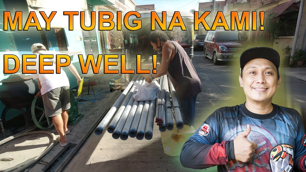 May supply na kami ng Tubig! Deep well Philippines YouTube
