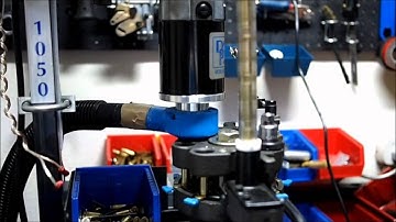 My Dillon 1050 with Ponsness/Warren autodrive 223 brass prep with RT1200 trimmer