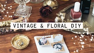 DIY Gifts | Vintage &amp; Floral Inspired