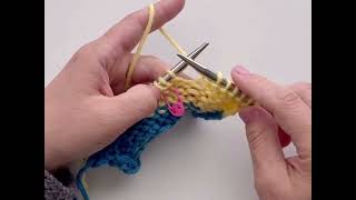 Japanese Short Rows knit and purl - YouTube