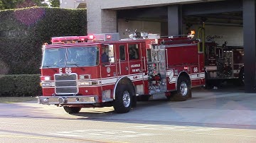 LAFD Engine 66 (Reserve) & Rescue 266