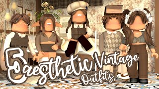 5 *AESTHETIC* Vintage Roblox Outfits *LINKS)* || hunixia