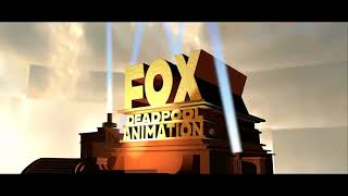 Fox Deadpool Animation logo (2019-2023) (Easter Version) [anamorphic widescreen]