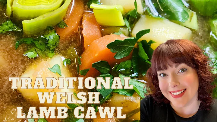 Traditional Welsh Lamb Cawl - Lamb stew, the Perfe...
