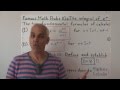 The integral of x^n (a) | Famous Math Problems 10 | NJ Wildberger