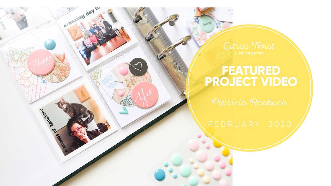 CITRUS TWIST KITS Featured video featuring the February Add-On and Good Vibes Stamp
