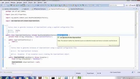 07. Informatica MDM SIF - Set up SiperianClient connection Pool