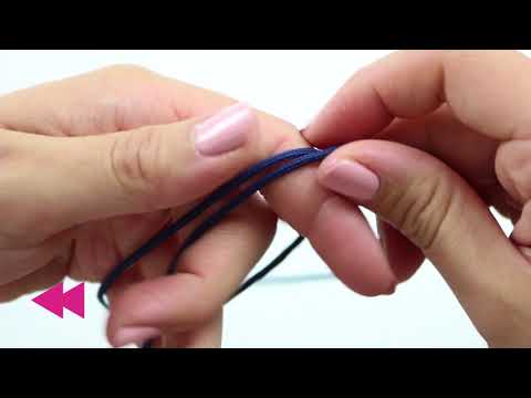 Handmade jewellery : Fashion surf cord bracelet ♡ DIY