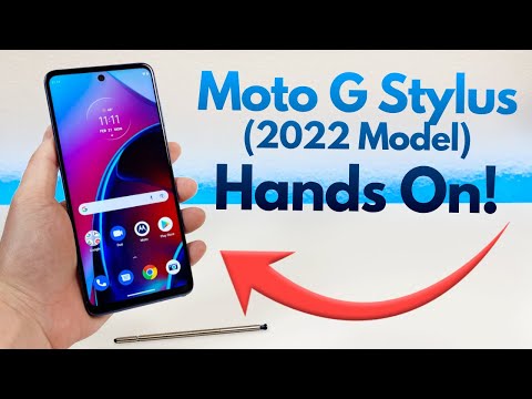 Motorola Moto G Stylus (2022) - Hands On & First Impressions!