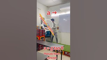 😳Pseudo force concept ￼#science #physics #neet #jee #short #shorts