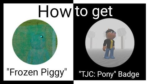 How to get the "Frozen Piggy" & "The Journey Continues" Badge in InfectedDeveloper