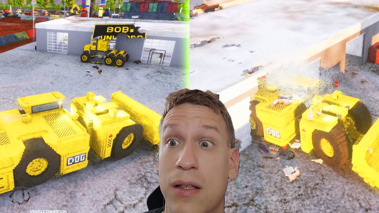 ČUDEN BAGER PROTI ZGRADBI | Teardown