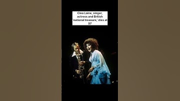 Thumbnail of Cleo Laine, singer, actress and British 'national treasure' dies at 97