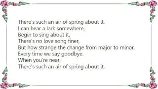 Diana Krall - Every Time We Say Goodbye Lyrics