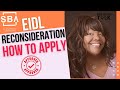 EIDL RECONSIDERATION - HOW TO APPLY & GET APPROVED | SHE BOSS TALK