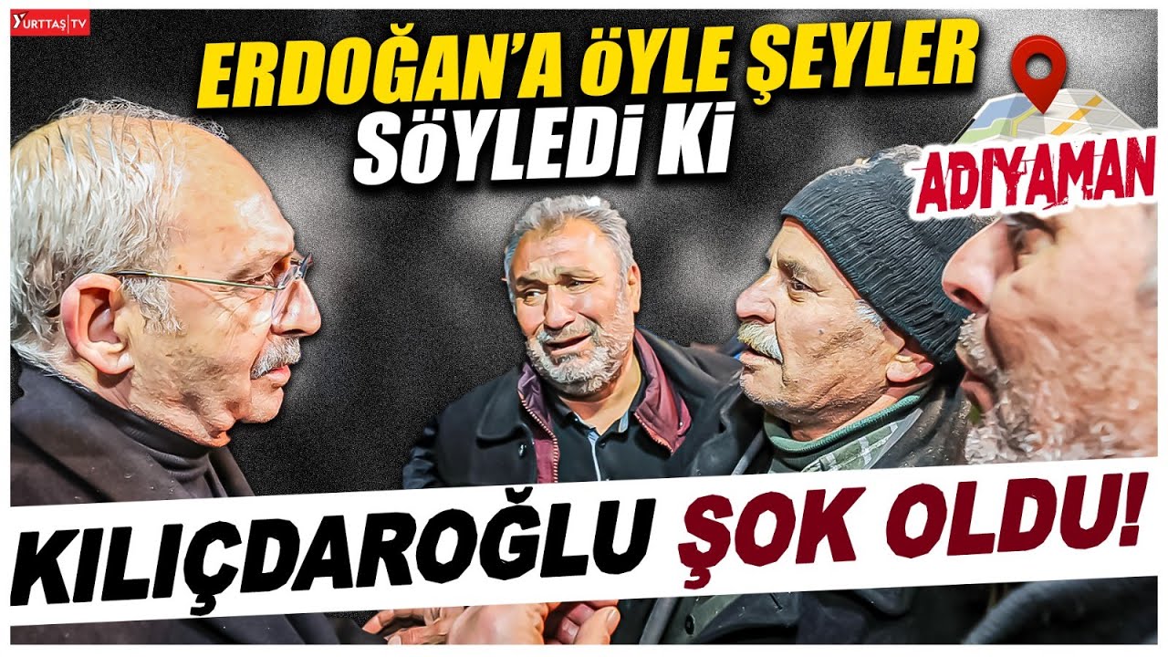 ⁣Depremzede yurttaş öyle bir isyan etti ki... Kılıçdaroğlu şok oldu!