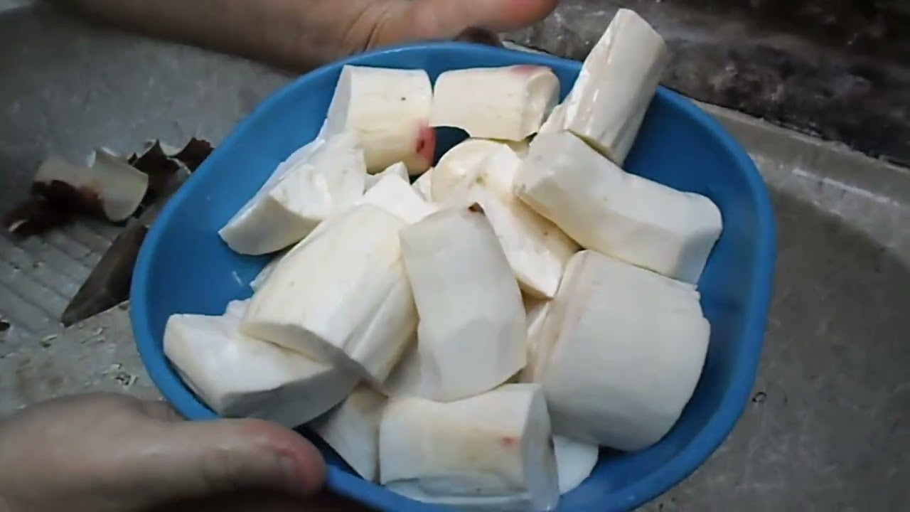 Aprenda á fritar mandioca  bem sequinha e crocante