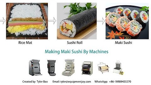 How start open a sushi restaurant? Buy what machines equipment? #maki #sushirestaurant #sushimachine