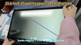 15.6 Inch 10-Point Capacitive Touchscreen Testing | PCAP Touch Solution😎