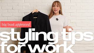 5 Tips For Styling A Big Bust | office outfits for a full chest
