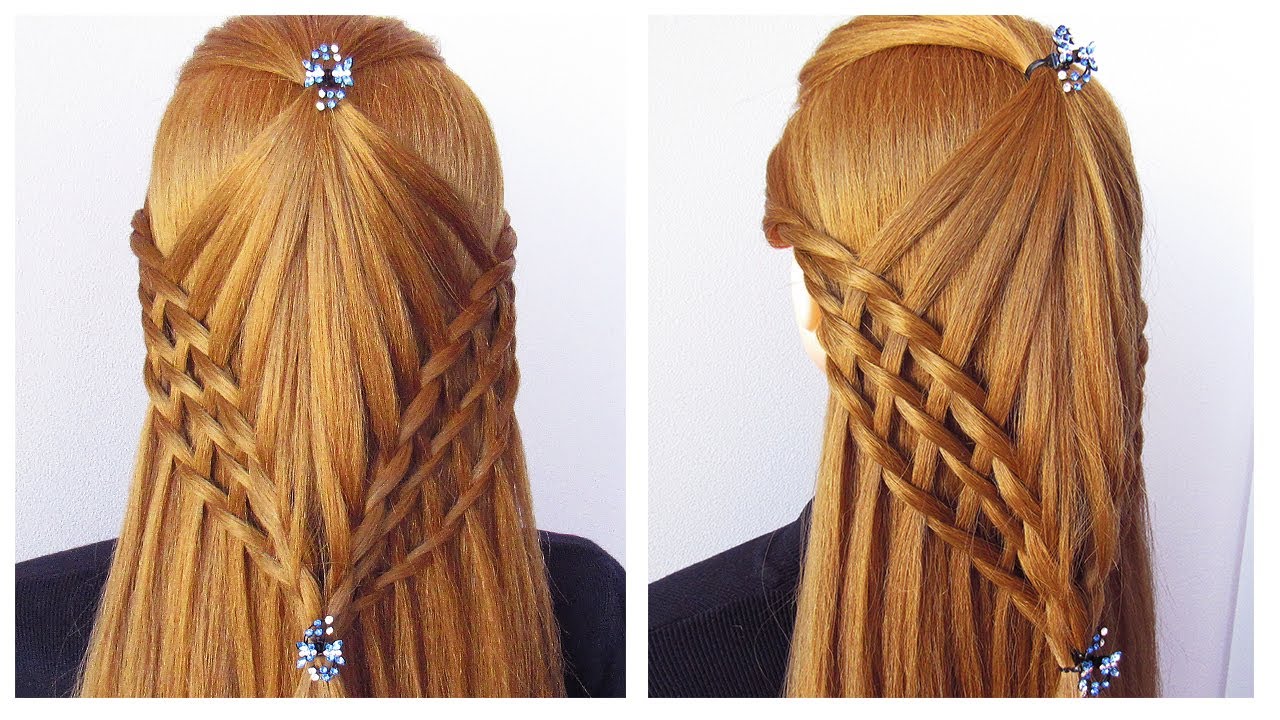 Cute Everyday Back To School Hairstyle Quick Easy Step by Step Hair ...